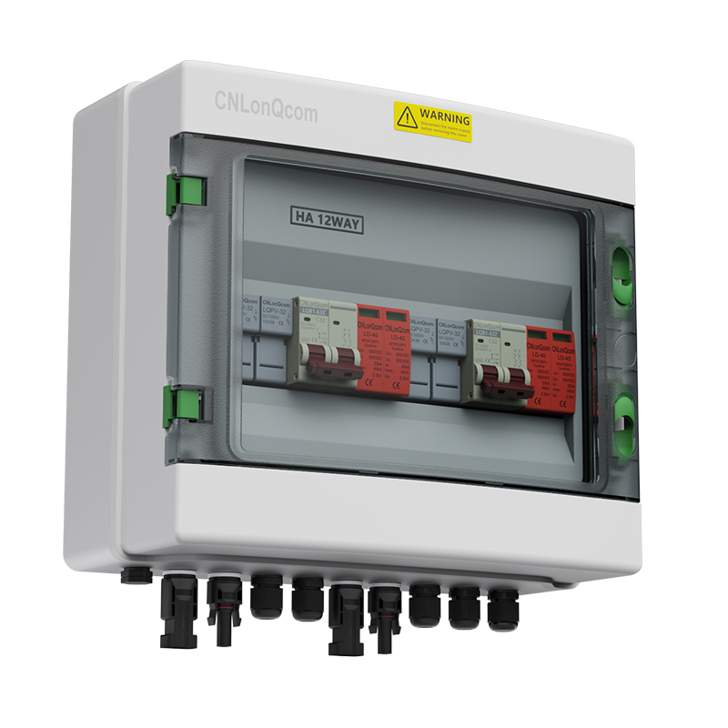 PV Combiner Box 2 dalam 2 keluar DC500V