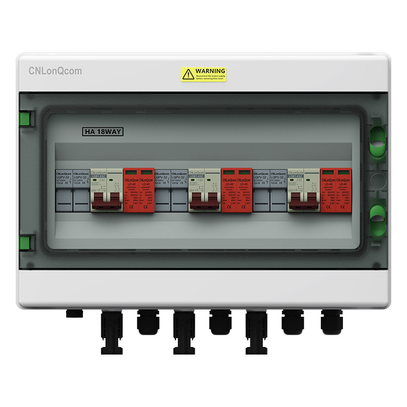 PV Combiner Box 3 dalam 3 keluar DC500V