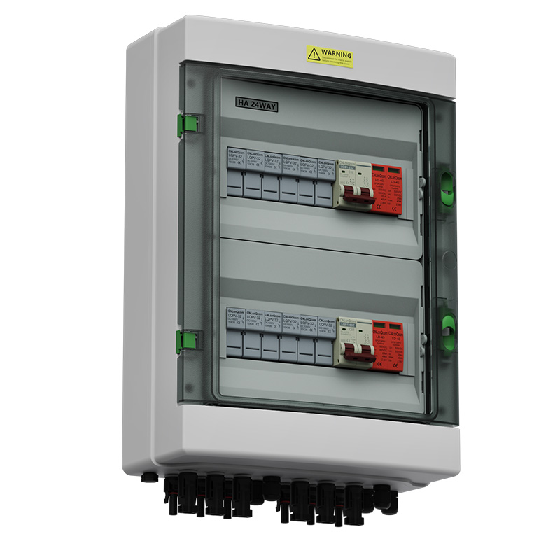 PV Combiner Box 6 dalam 2 keluar DC500V
